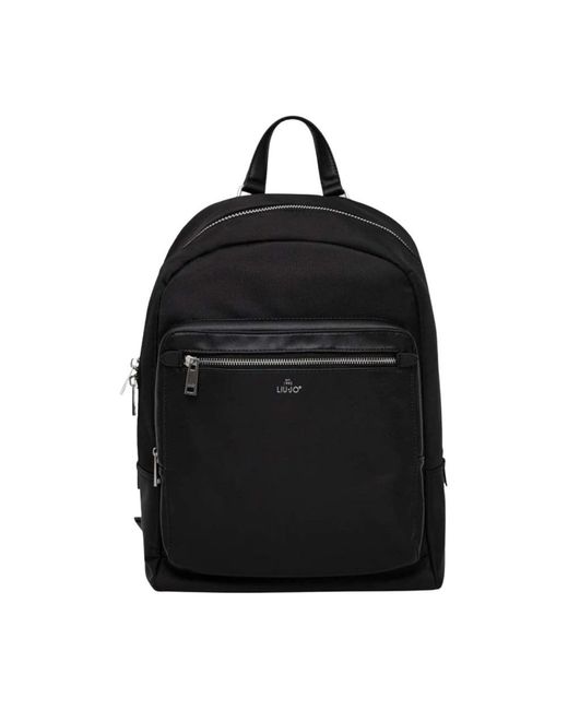 Liu Jo Black Backpacks for men