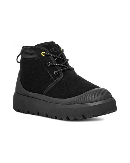Ugg Schwarze wetter hybrid knöchelstiefel in Black für Herren