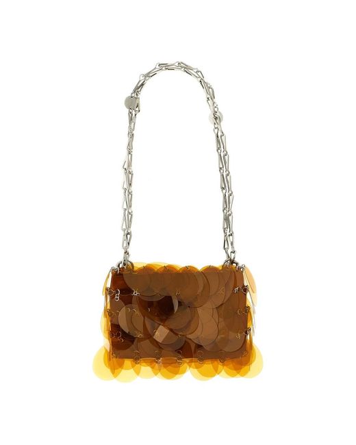 Rabanne Brown Shoulder Bags