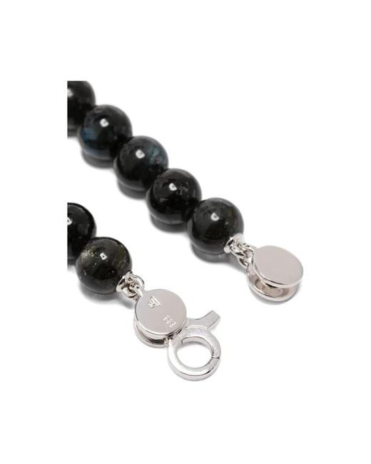 Tom Wood Black Necklaces for men