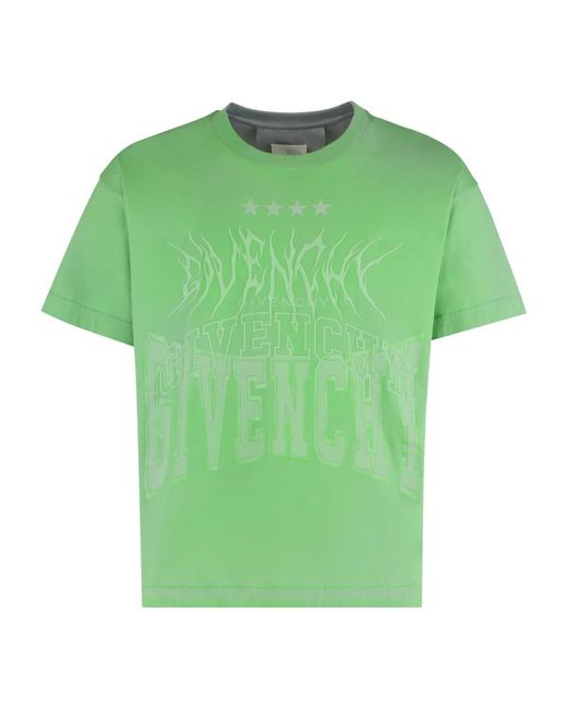 Givenchy T-Shirts in het Green voor heren