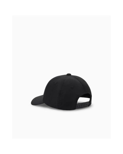 ARMANI EXCHANGE Black Baseball Cap