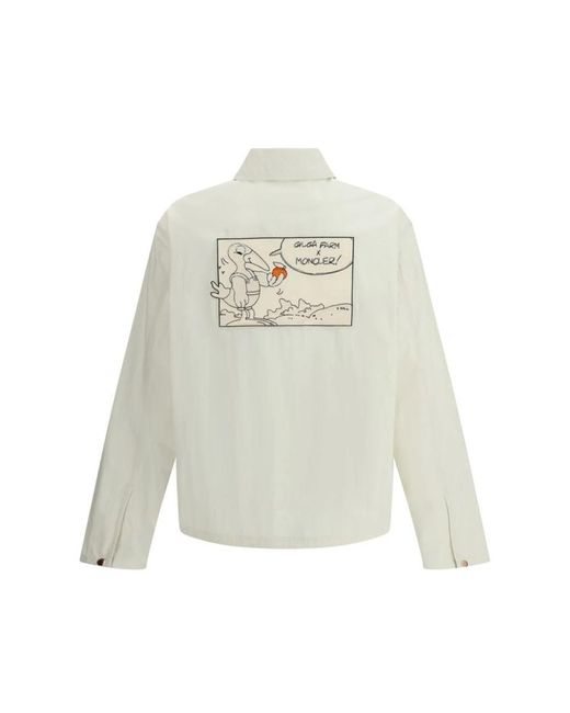 Light Jackets Moncler de hombre de color White