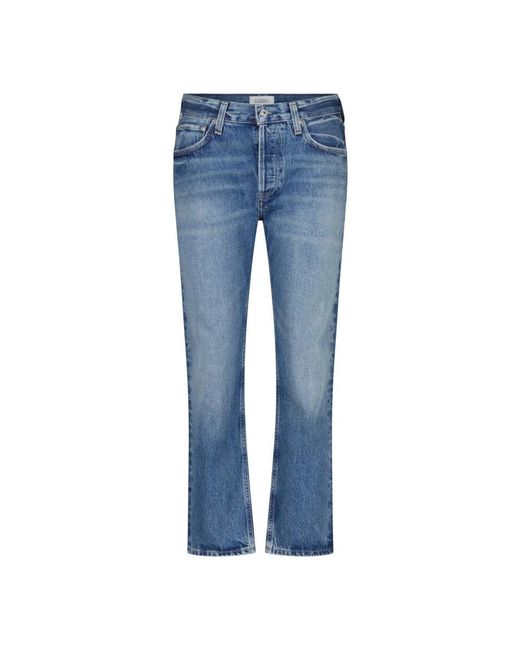 Citizens of Humanity Blue Straight Jeans
