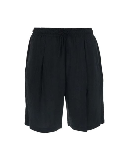 Low Brand Black Casual Shorts for men