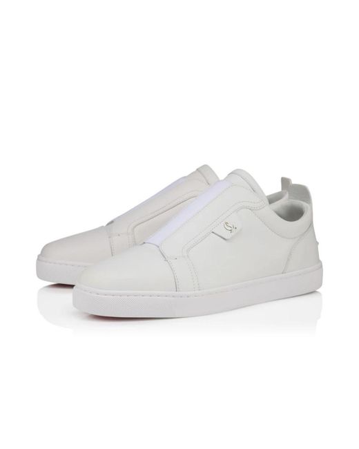 Sneakers Christian Louboutin de hombre de color White