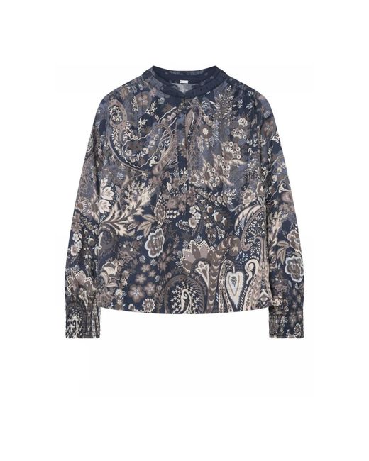 GUSTAV Gray Bluse