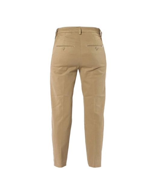 Dondup Natural Cropped Trousers