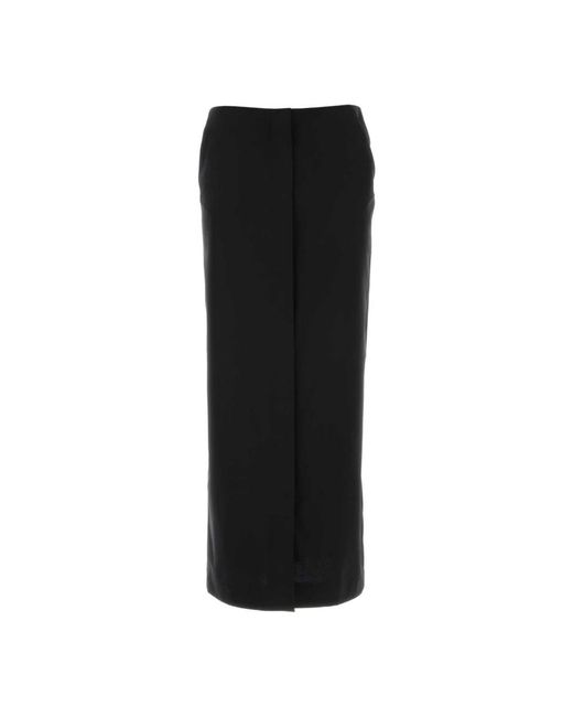 Herno Black Midi Skirts