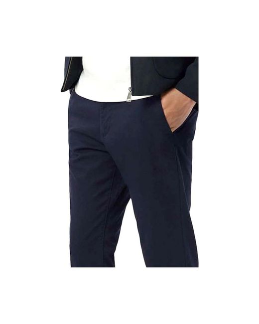 Lacoste Chinos in het Blue voor heren