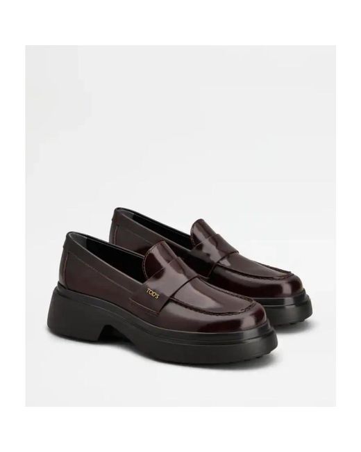 Loafers di Tod's in Black