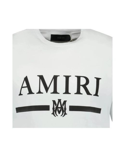 Amiri Kern Logo Tee Wit in het White voor heren