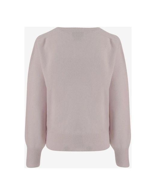 Sa Su Phi Gray V-Neck Knitwear