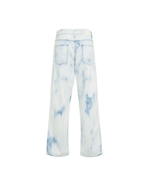 Closed Blue Wide Trousers for men