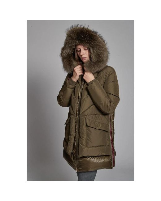 Diego M Brown Down Coats