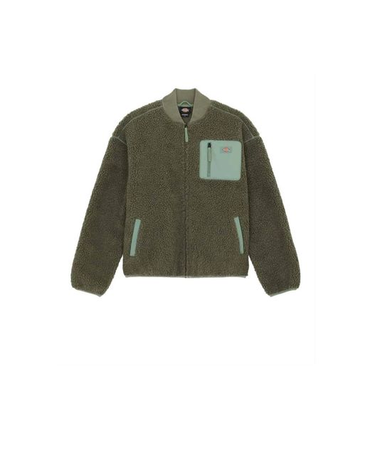 Faux Fur & Shearling Jackets di Dickies in Green