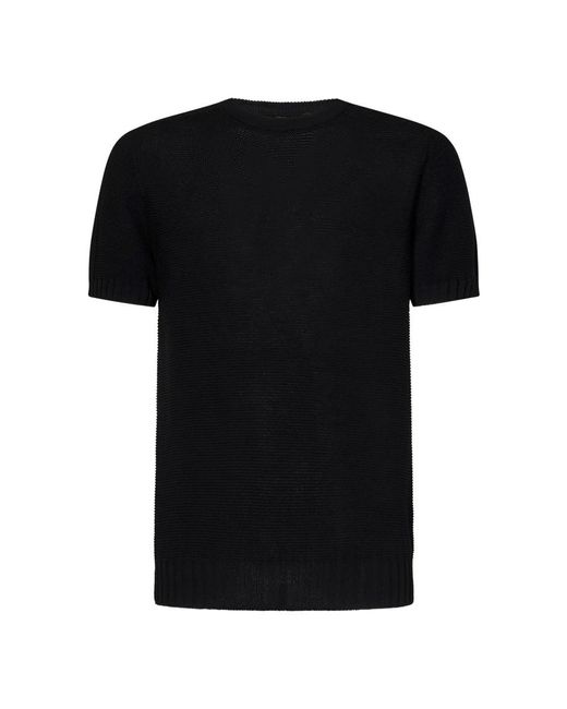 Low Brand Black T-Shirts for men