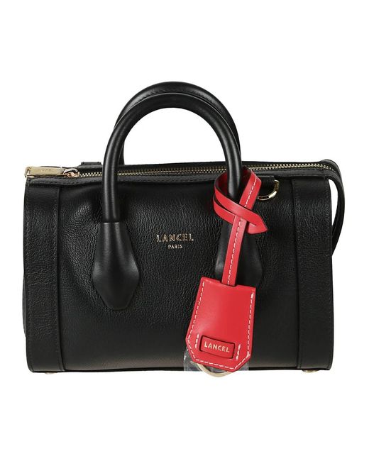 Handbags Lancel de color Black