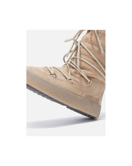 Moon Boot Natural Winter Boots