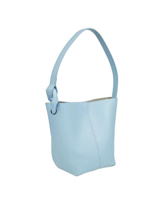 J.W. Anderson Blue Kleine Corner Bucket Schultertasche