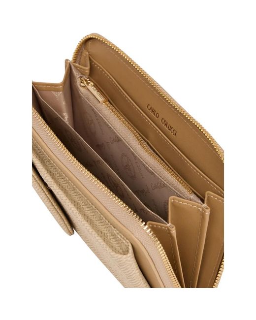 carlo colucci Natural Cross Body Bags