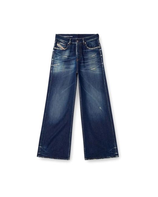 Wide Jeans DIESEL en coloris Blue