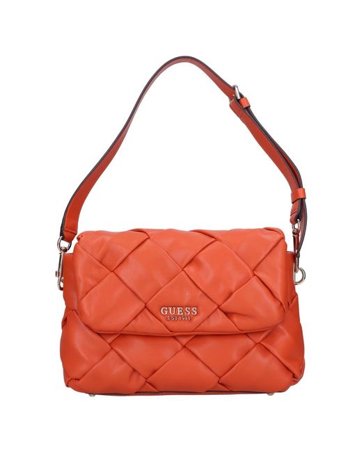 Guess Red Shoulder Bags
