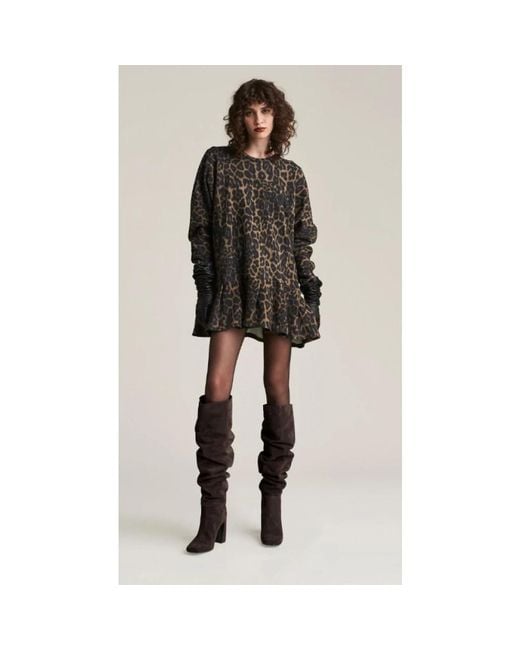 Aniye By Brown Short Dresses