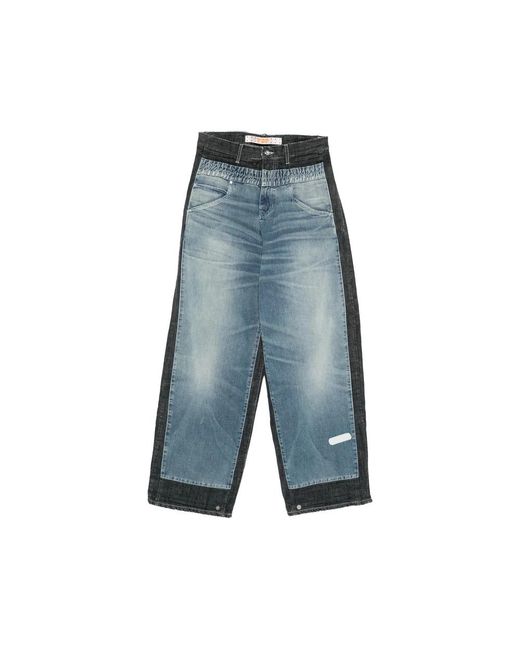 PDF Blue Loose-Fit Jeans for men