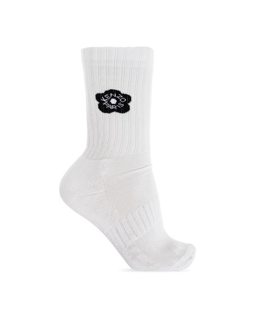 KENZO White Socks for men