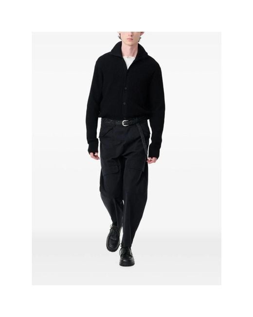 Cardigans di Studio Nicholson in Black da Uomo