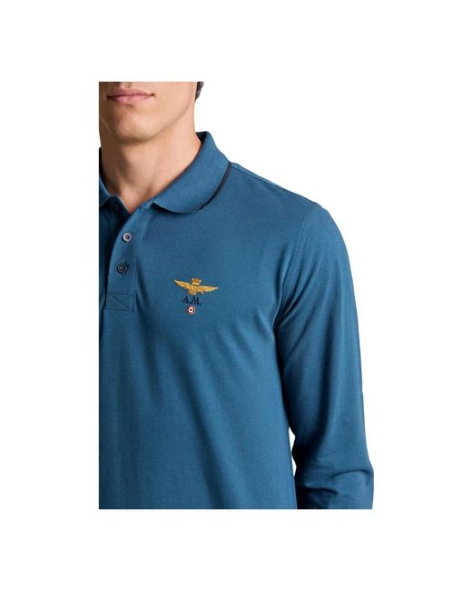 Polo Shirts Aeronautica Militare pour homme en coloris Blue