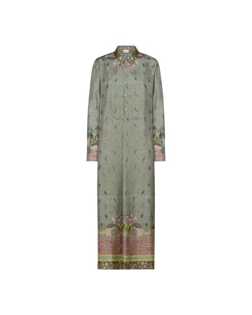Pierre Louis Mascia Green Maxi Dresses