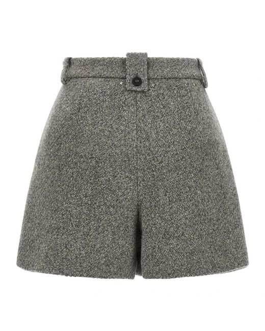 Golden Goose Deluxe Brand Gray Short Shorts