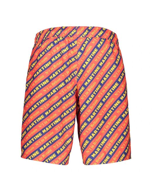 Martine Rose Red Beachwear for men