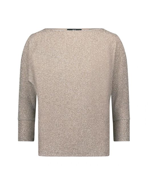 Zero Glitzershirt in het Brown