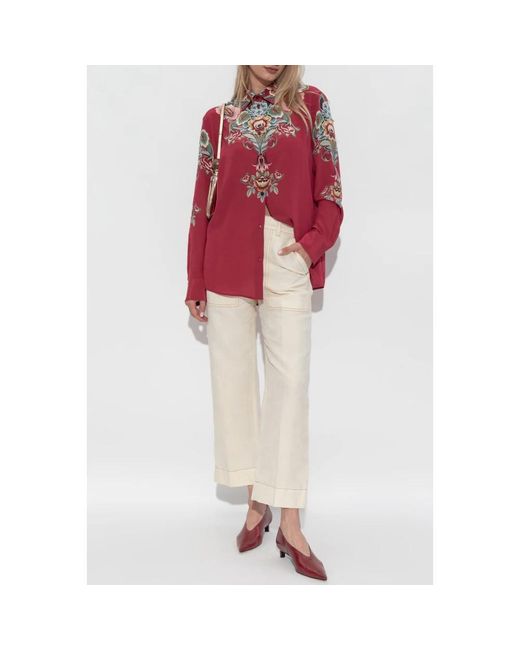 Etro Red Shirts