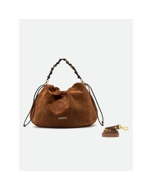 Gianni Chiarini Brown Shoulder Bags