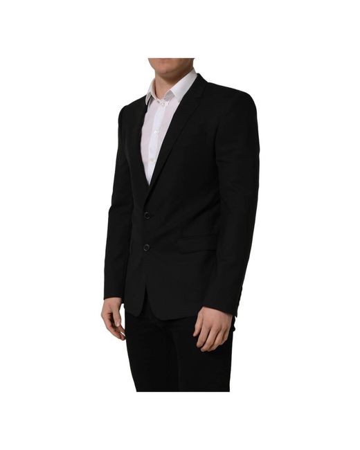 Dolce & Gabbana Black Blazers for men