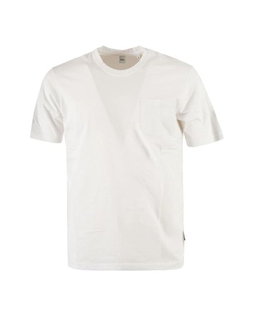 Aspesi Weißes tshirt 01072,marine tshirt in White für Herren
