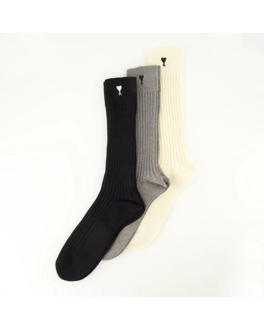 AMI Black Socks