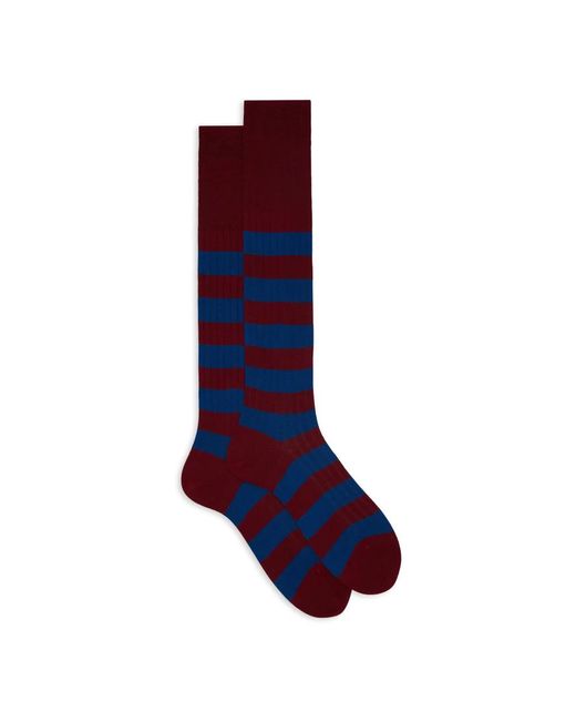 Socks di Gallo in Blue da Uomo