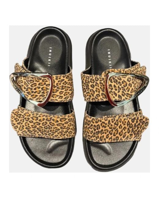 Inuikii Brown Sliders