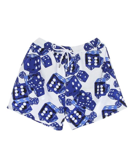 Beachwear Propaganda de hombre de color Blue