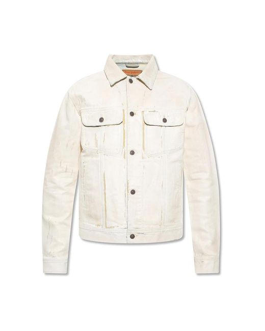Jackets > denim jackets DIESEL pour homme en coloris White