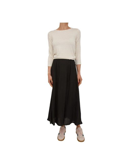 Maxi Skirts Marella de color Black