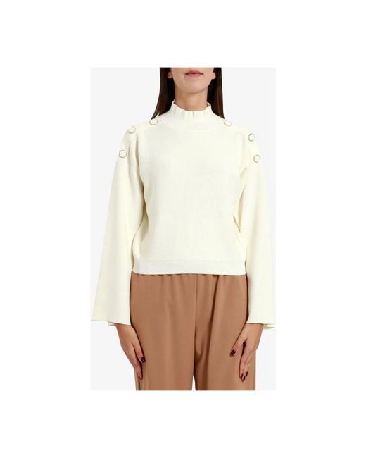 Kaos White Turtlenecks