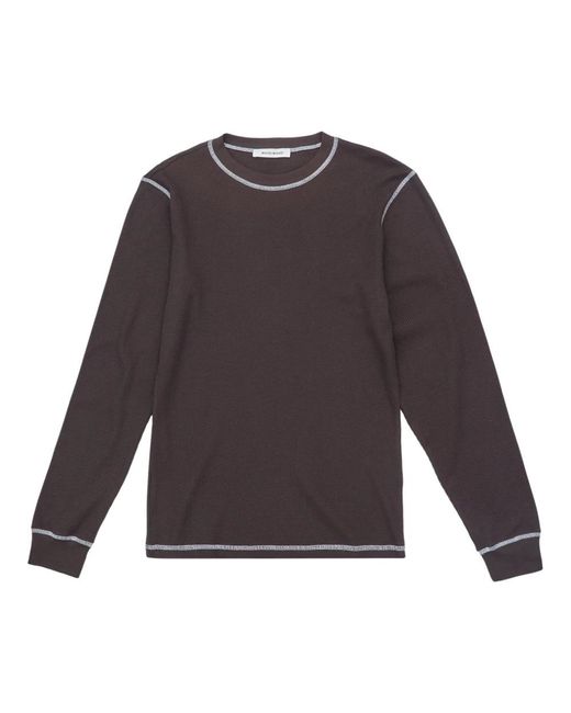 WOOD WOOD Gray Round-Neck Knitwear for men