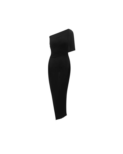 Rick Owens Black Knitted Dresses