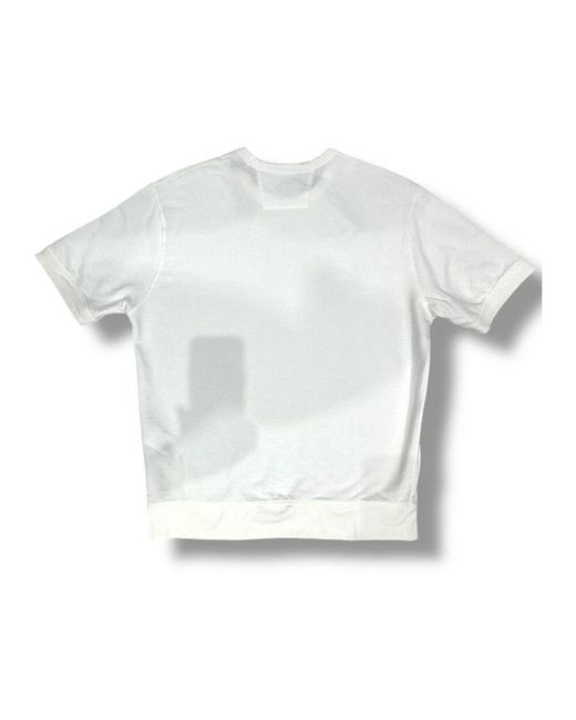 T-Shirts di C P Company in Gray da Uomo